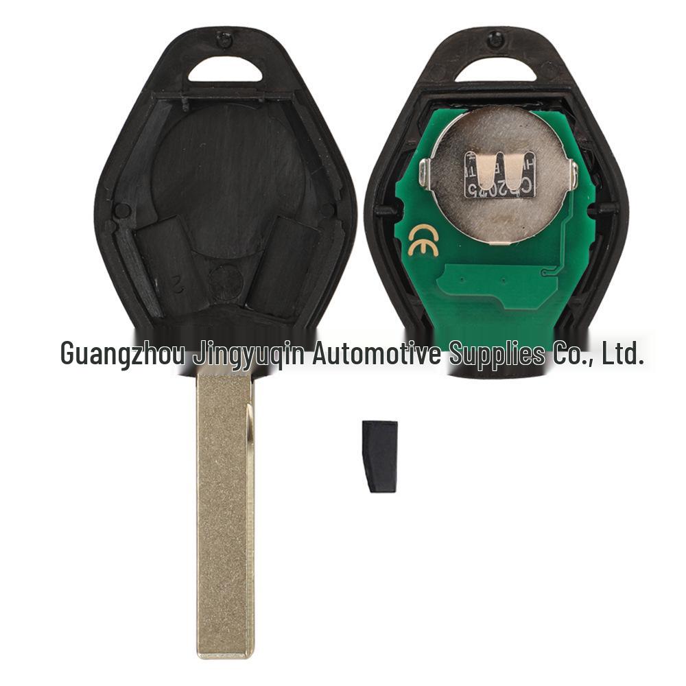 Compatible BMW EWS Straight-Blade Key Remote with Switchable 315/433MHz Frequency, ID44-7935 Chip.