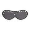 Faux Leather Eyeshade Couples Sex Toy Elastic Strap BDSM Blindfold Eye Mask for Sensory Deprivation Role Play Men Women Intimate Games