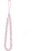 Charm Pink Butterfly Love Heart Mobile Phone Chain For Iphone Girl Women Jewelry Strap Beaded Lanyard Hanging Cord Bracelet