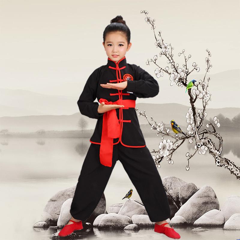 Youth Martial Arts Performance Costumes: Short Sleeve Tai Chi & Kung Fu Wear for Children
