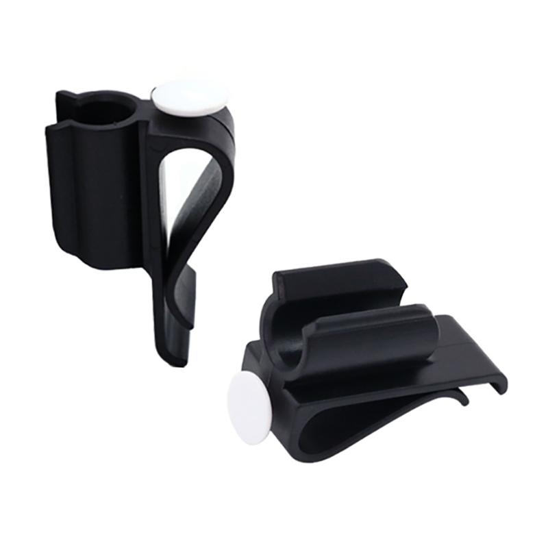 10Pcs Golfs Club Bag Clips On Putters Clamp Holder Organizer Enduring Plastic Black Putting Clip Outdoor Bag Buckle Clip