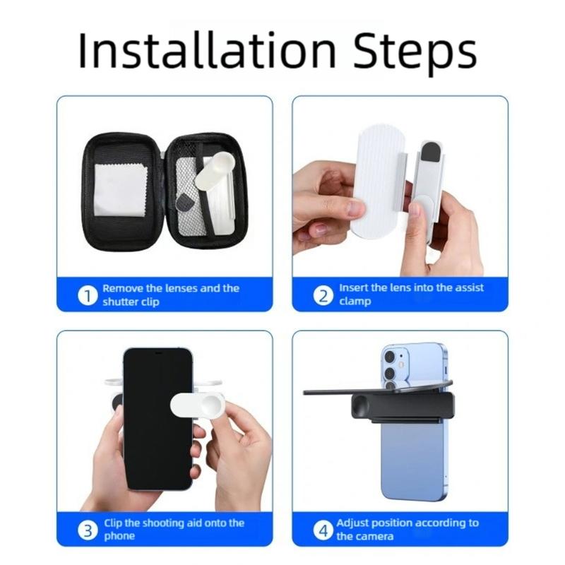 Adjustable Smartphone Photography Reflectors Tool Multiple Angle Design Portable ABS Material For Stable Shoots