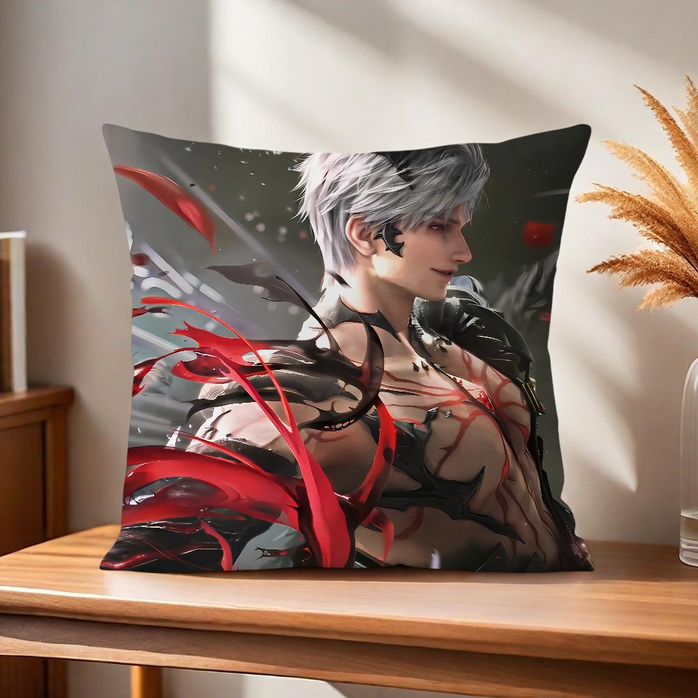Game Love and Deepspace  Sylus New Card Comfortable Soft Pillow Case for Sofa Room Home Office Decor and Protective Covers