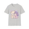 Unisex Softstyle Whimsical Teddy Hug T-Shirt – Cute, Anime, Kawaii