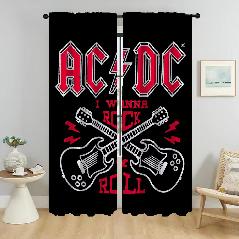 Kitchen Curtains for Camera AC&DC Window Curtain for Room 2 Panel Home Interior Curtains Shades Halloween Decoration Partition