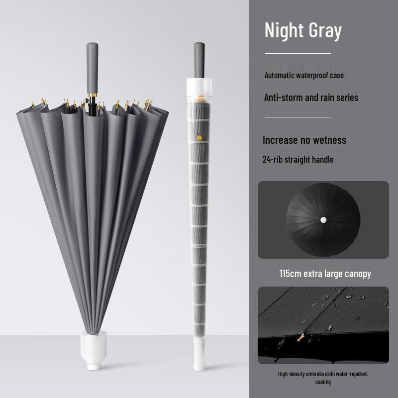 

JOYUKE Automatic 24-Rib Long Handle Umbrella