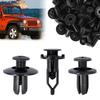 50pcs Auto Fastener Clip 6mm 8mm 9mm Car Retainer Kit Plastic Fastener Screw Rivet Door Trim Panel Clips Car Accessories