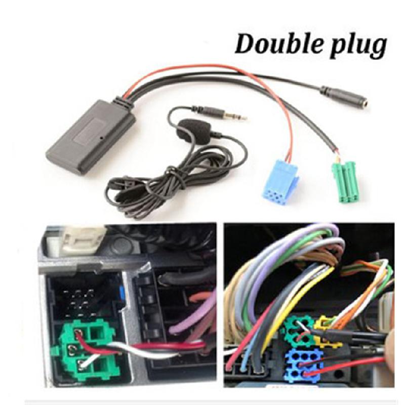 Car Bluetooth 5.0 Stereo Audio Aux Input Cable Mini Plug For Renault 2005-2011