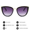 Women Sunglasses Gradient Shock Resistance Female Anti-UV Portable Sunglasses for Taking Photos