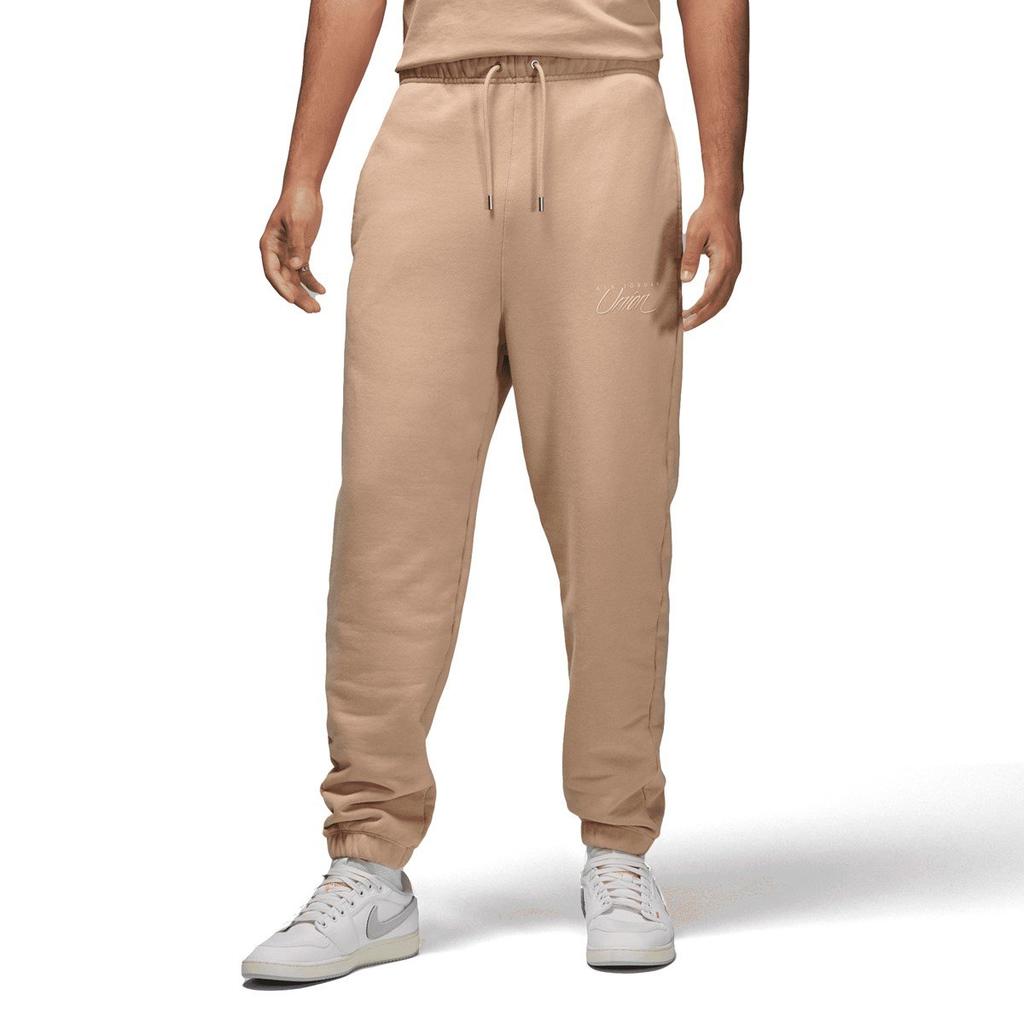 Air Jordan X Union MJ Fleece Pants Beige/Coconut Milk Unisex Bottoms Cream DV7336-296