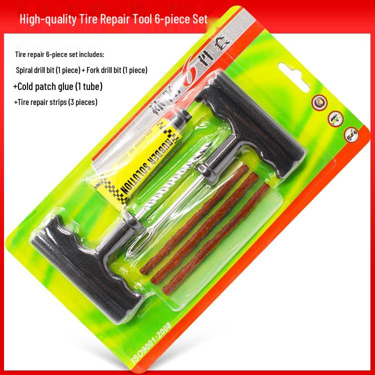 Self-Adhesive Tubeless Tire Repair Mushroom Patch for Motorcycles