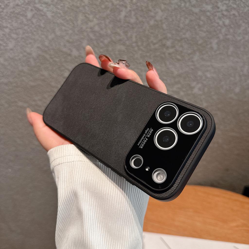 Luxury Full Camera Protection Denim Phone Case for IPhone 17 Pro Max 16 15 14 13 Pro Max Color Slim Matte ShockProof Soft Cover