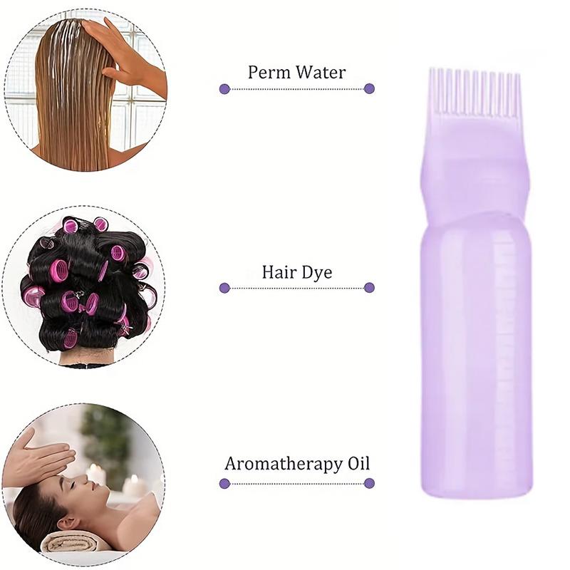 120ml Haarfärbemittelflasche mit Applikatorbürste Salon Haarfärbemittel Färbeflaschen