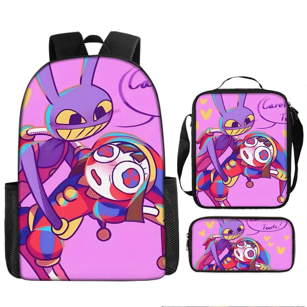 School Bag Surprise Circus Large Capacity Backpack Primary School Students Third To Sixth Grade Junior High School Girls Backpack