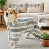 Pet Bathrobe Absorbent Drying Towel For Dogs Cats Large Small Size Soft Microfiber Quick Dry Pet Grooming Bath Towel Supplies