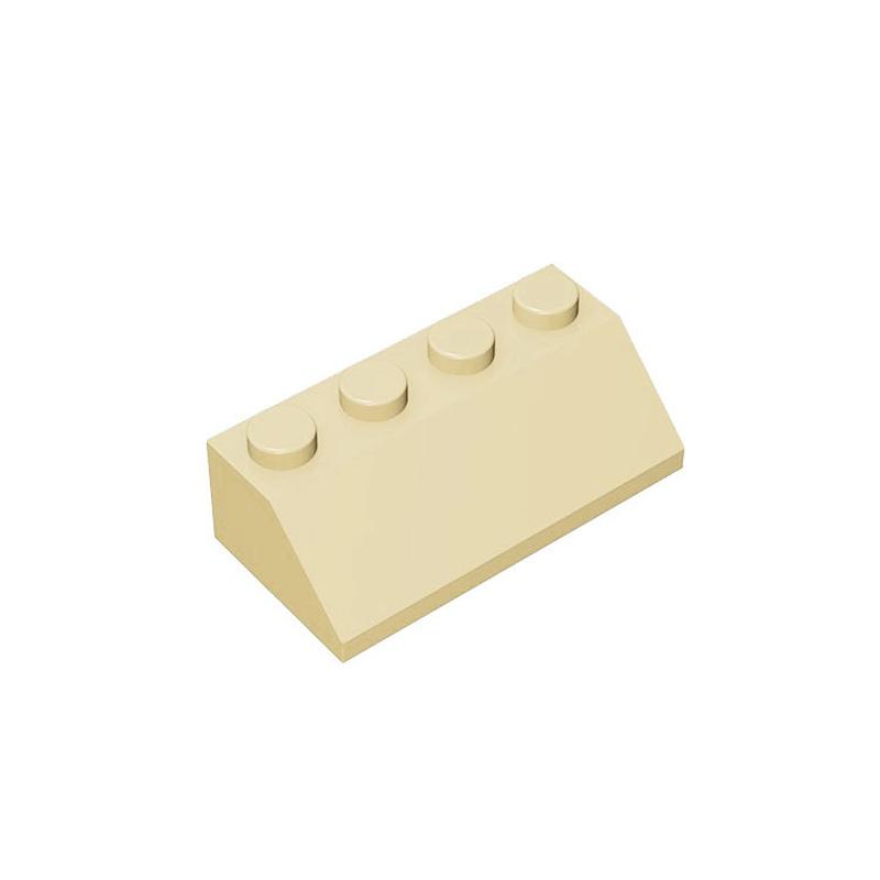 50g / 25Pcs 3037 2x4 Sloping Construction Brick My Own Creation Roof Add-Ons Fitting Including Brick Creativity Children Toy Assembly