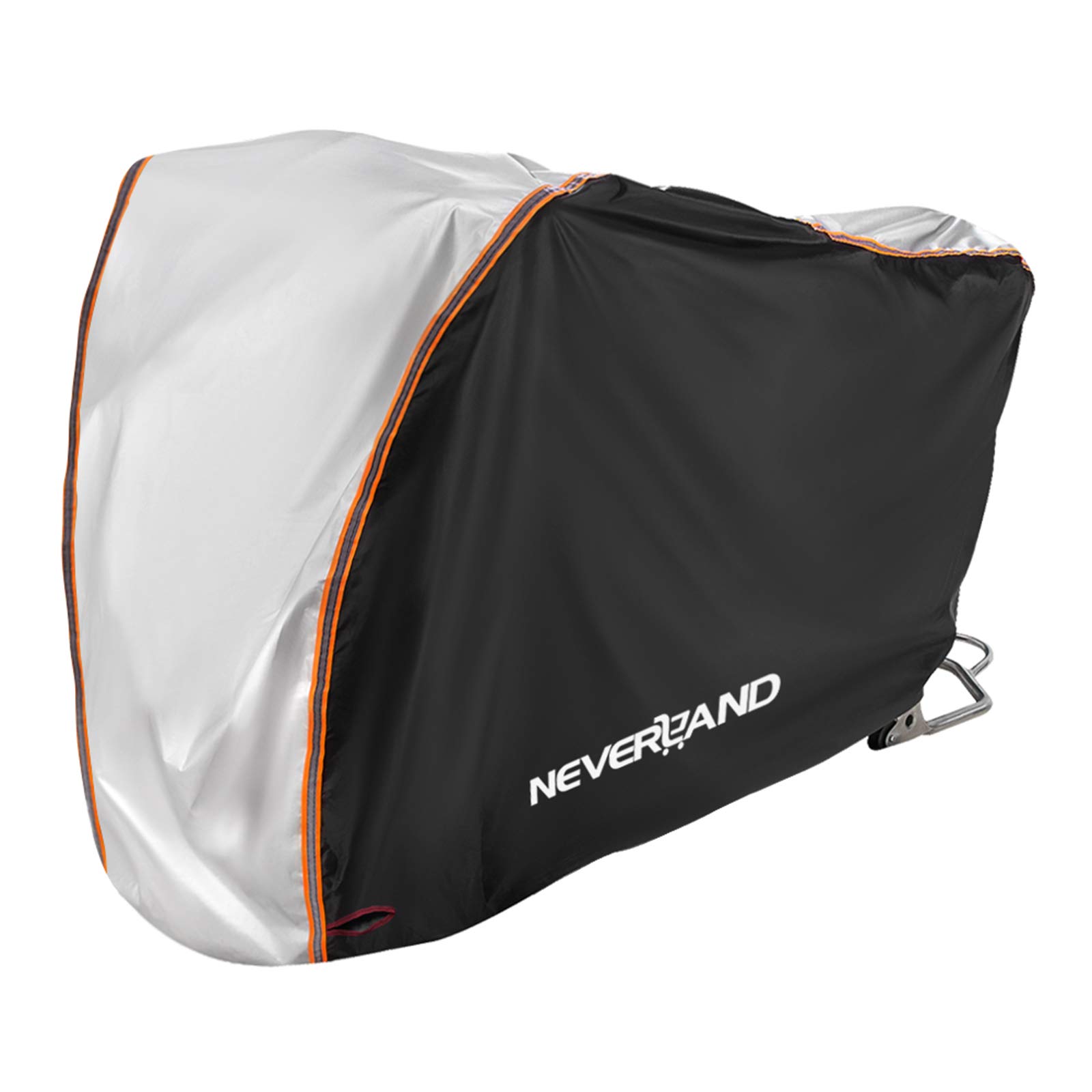 

Чехол для мотоцикла Neverland, Чехол на кузов, Чехол для мопеда, Прочный, Толстый, Ткань Оксфорд 210D, M серебряный