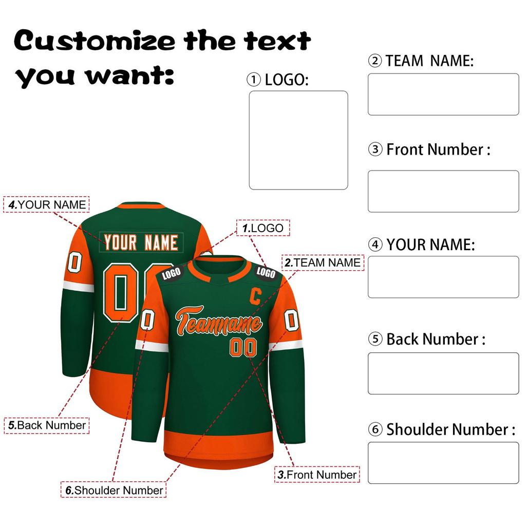 Customizable Ice Jersey Personalized Team & Number, Breathable Fabric, Unisex Adult Sizes