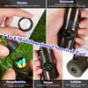 7-in-1 Tragbare Notfall-Überlebenspfeife mit Kompass, Thermometer, Schiedsrichterpfeife für Outdoor-Camping, Wandern, Notfallausrüstung
