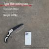 Handmade Quick-Folding Hand Saw for Woodworking & Tree Felling