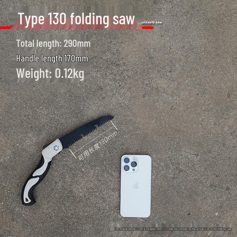 Handmade Quick-Folding Hand Saw for Woodworking & Tree Felling