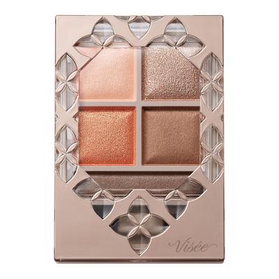 Visee Riche Panorama Design Eye Palette Eyeshadow Orange Brown BR-4 5.5g