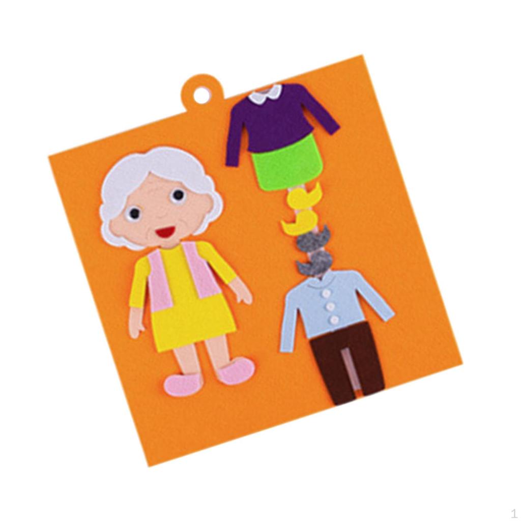 Activity Books Fine Motor Interactive Cloth Book for Toddlers Girls Unisex G