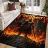 Manowar: Blood Kings carpet Doormat Living room and bedroom mats Dormitory decoration Bathroom mat Office chair cushion