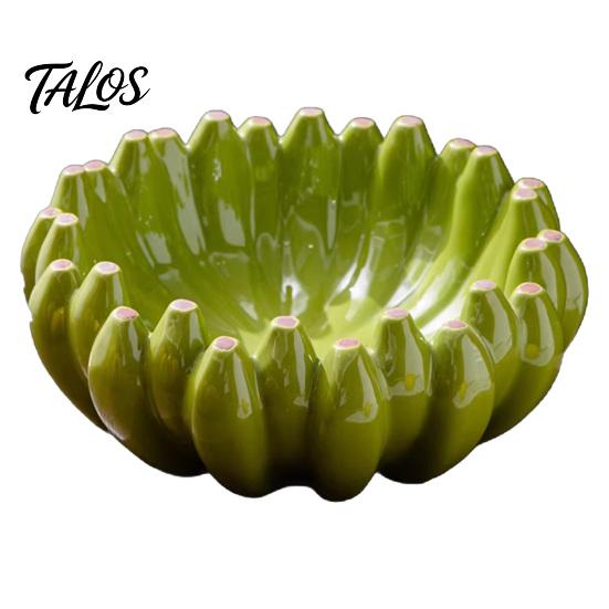 Decorative Bowl for Kitchen Ceramic Banana