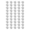 50PCS 3.8in Acrylic Badge Clear Picture Photo Button Pins for Craft Supplies School Projects