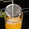 Barsieb Cocktail-Sieb Sieb mit langem Griff Edelstahl Feinsieb Kleines Küchen-Sieb Barzubehör