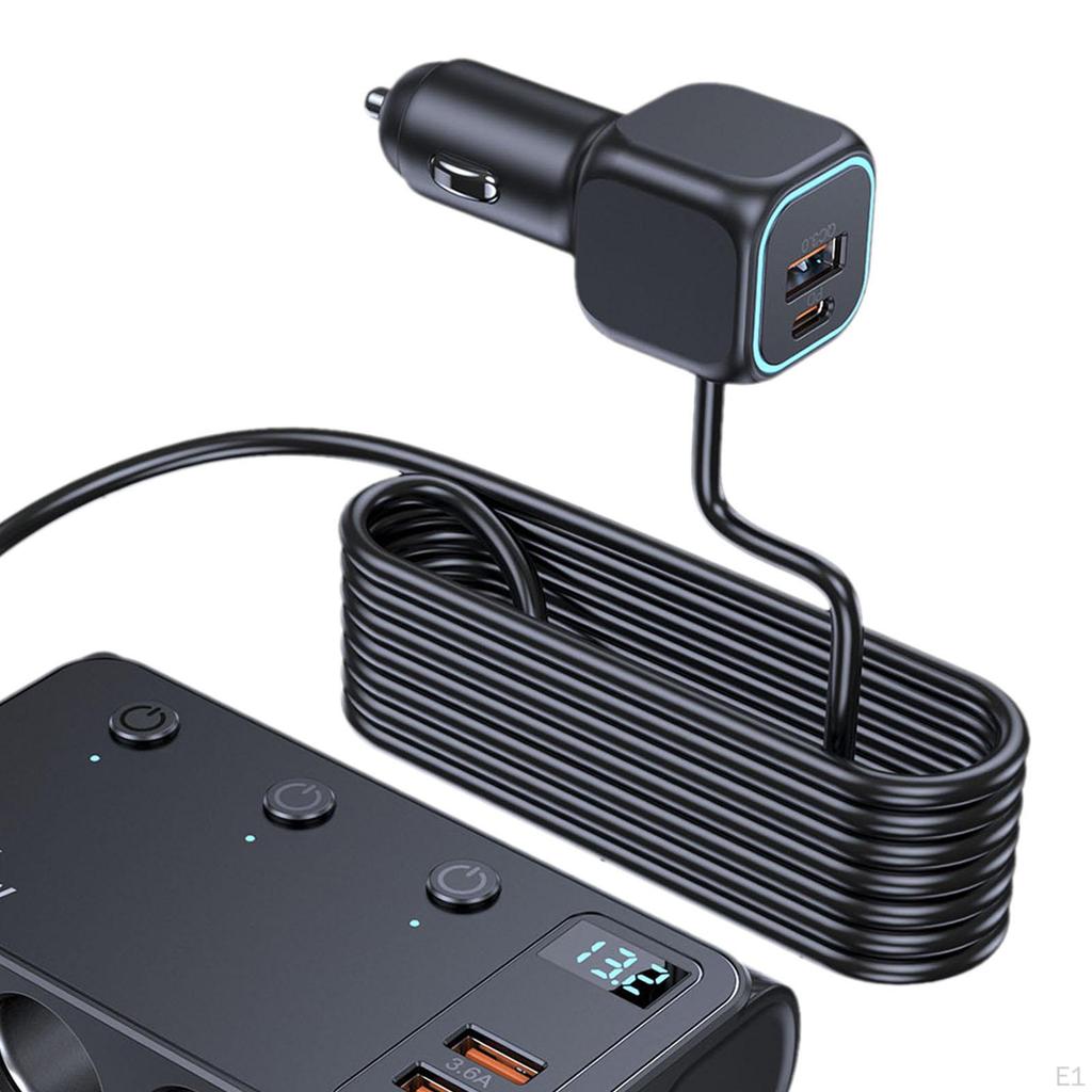 226W Car Charging Adapter Cigarette Lighter for Driving Recorder