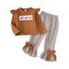 Kids Casual Long-Sleeve Set, Comfortable Daily Wear Outfits