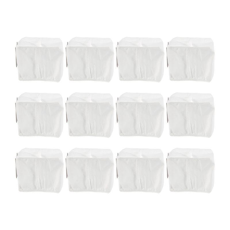 Easy Use 12 Pcs For Roidmi EVE Plus Robot Vacuum Cleaner Parts Dust Bag Garbage Storage Bag Replacement Accessories