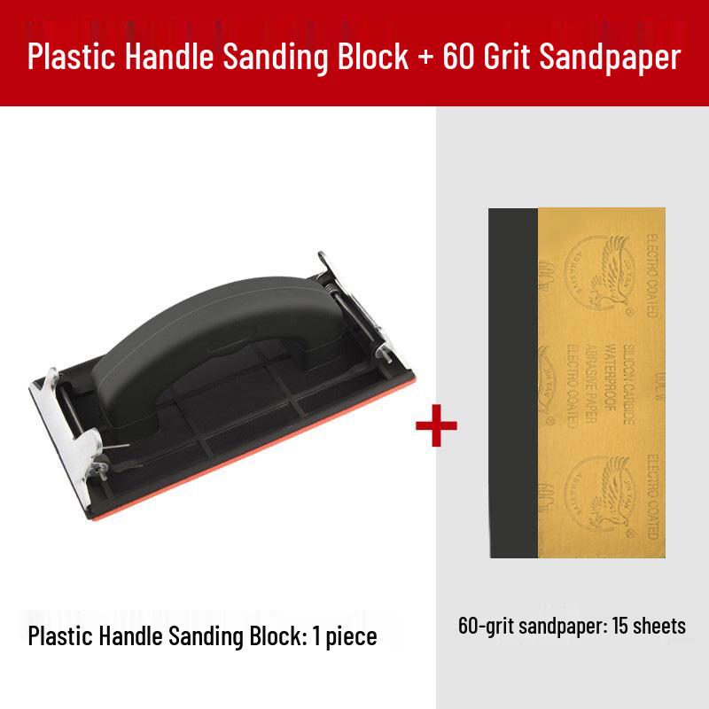 Handmade Sandpaper Holder Wall Sanding Block Clip Tool