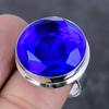 London Blue Topaz Gemstone 925 Sterling Silver Jewelry Ring Size 9