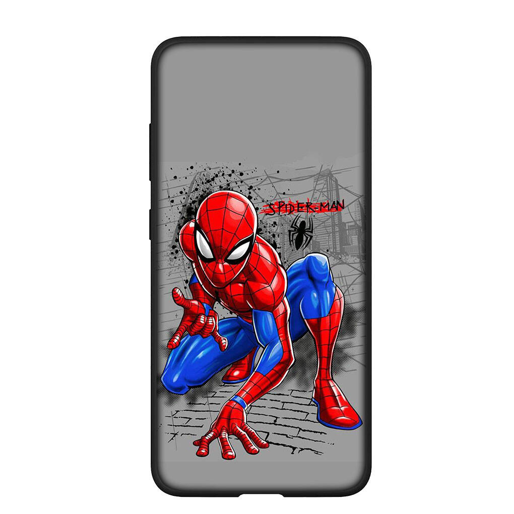 Handyhülle für iPhone 17 16 15 Xiaomi Poco F8 F7 X7 X6 M8 C85 C75 C71 Redmi Note 14 13 12 11 Pro Max A3 14C 13C 15C Comics Spiderman Spider Man Hülle
