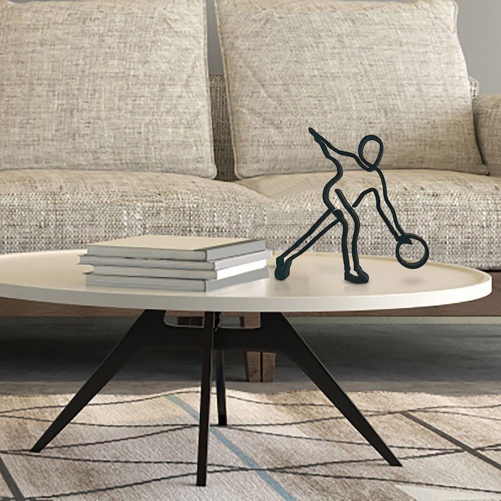 

Металлические скульптуры для спортсменов, спортивные фигурки, металлические спортивные украшения для офиса style 7