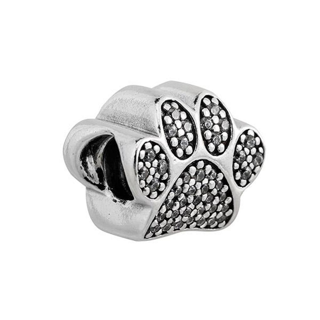Pandora 791714CZ Silver Foot Charm