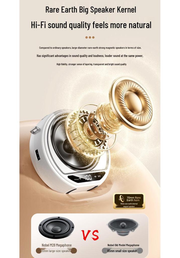 2026 Wireless Lavalier Mic & High Volume Portable Speaker for Teachers