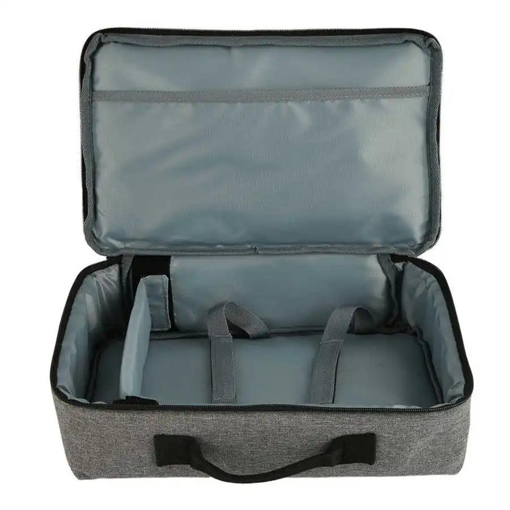 Home Projector Storage Bag Portable Carrying Case for Projector and Accessories Shockproof Wear Resistant Projector