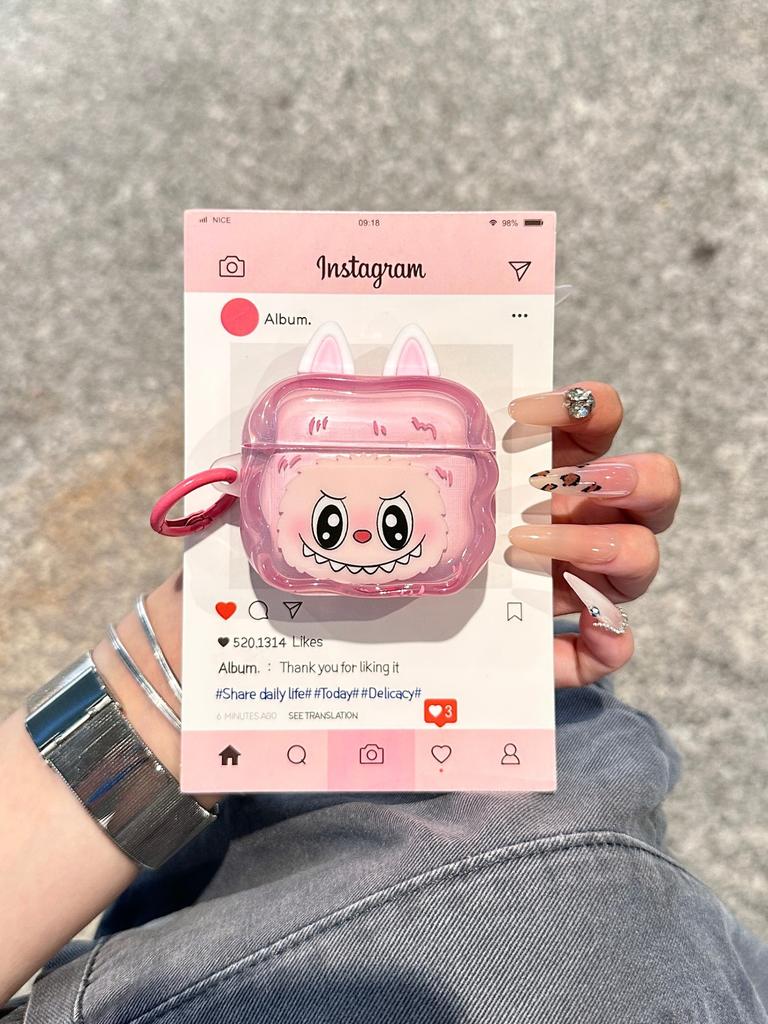 Jelly cute Labu is suitable for Apple AirPods 1st generation earphone case AirPodsPro 2nd generation soft AirP.