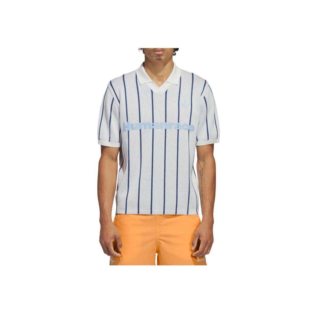 Adidas X Pharrell Williams Knit Jersey Cloud White Unisex Tops HU1104