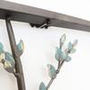 Pannello Decorativo da Parete Kawahata Appeso 31x61cm Legno Decorazione Moderna per la Casa