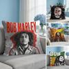 Singer Bob MMarley Cushion Cover Square Pillow Bedroom Sofa Leisure Comfort Living Room Home Decoration X