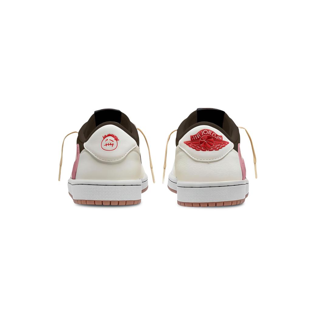 Travis Scott X Jordan Air Jordan 1 Vintage Buty do Koszykówki Unisex Niskie Białe DZ4137-700(Team723-)