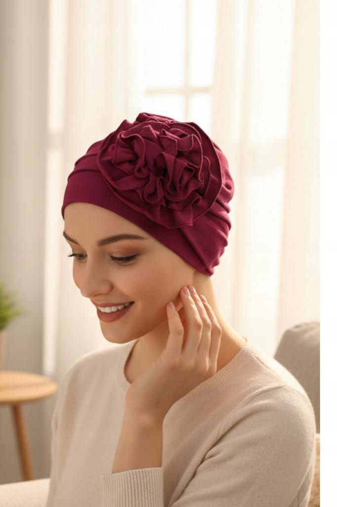 Turban Damski Dalia 251 Stylowy Elegancki Komfortowy Także Po Chemioterapii