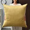Large Size Sofa Hug Pillowcase Soft Waterproof Technology Cloth Huge Square Cushion Cover Living Room Bed Pillow Protector 80CM