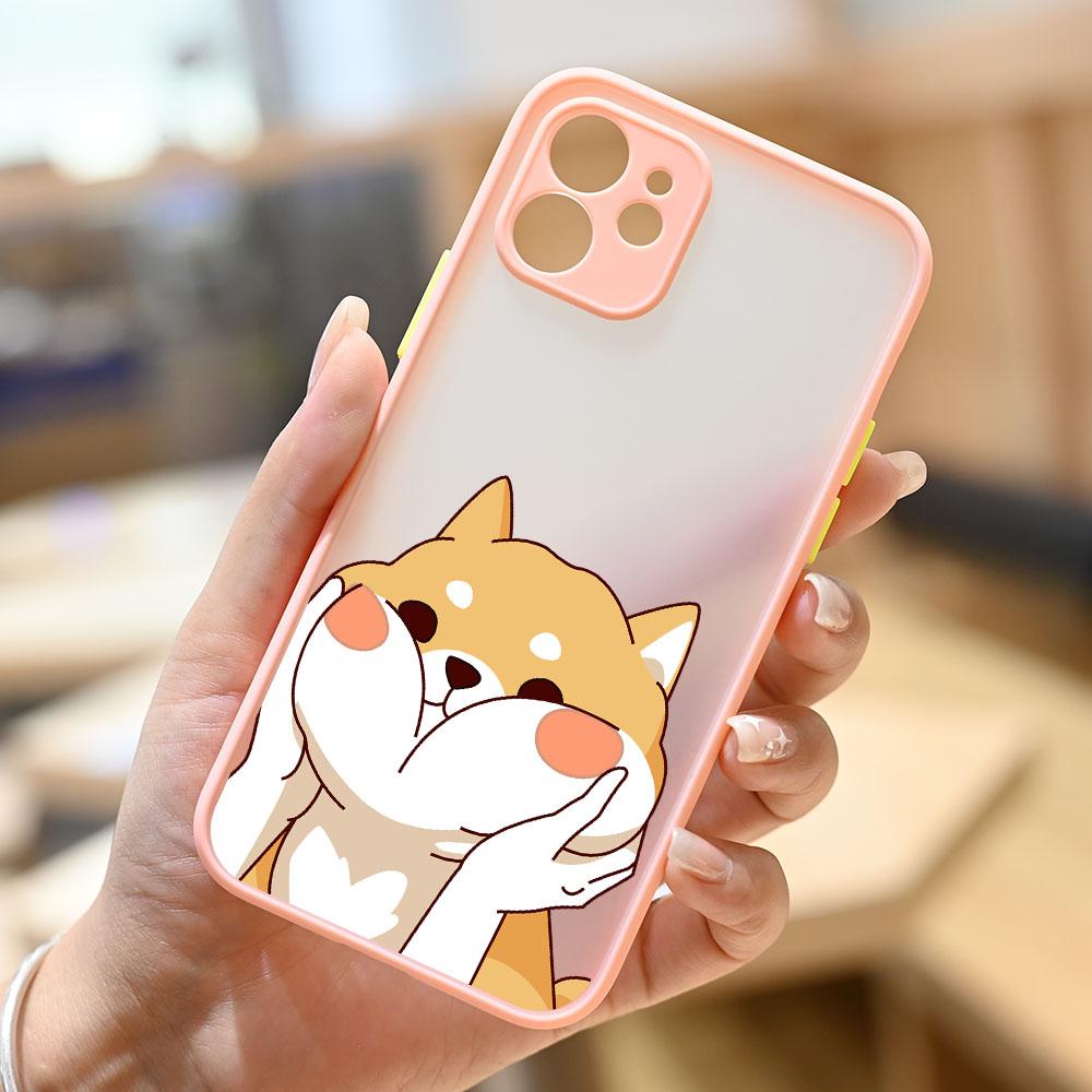 

Cute Lovely Corgi Dog Pattern Shockproof Phone Case for APPLE iPhone 11 12 13 14 Pro XS Max XR X 7 8 Plus SE Mini Silicone Cover iPhone 13