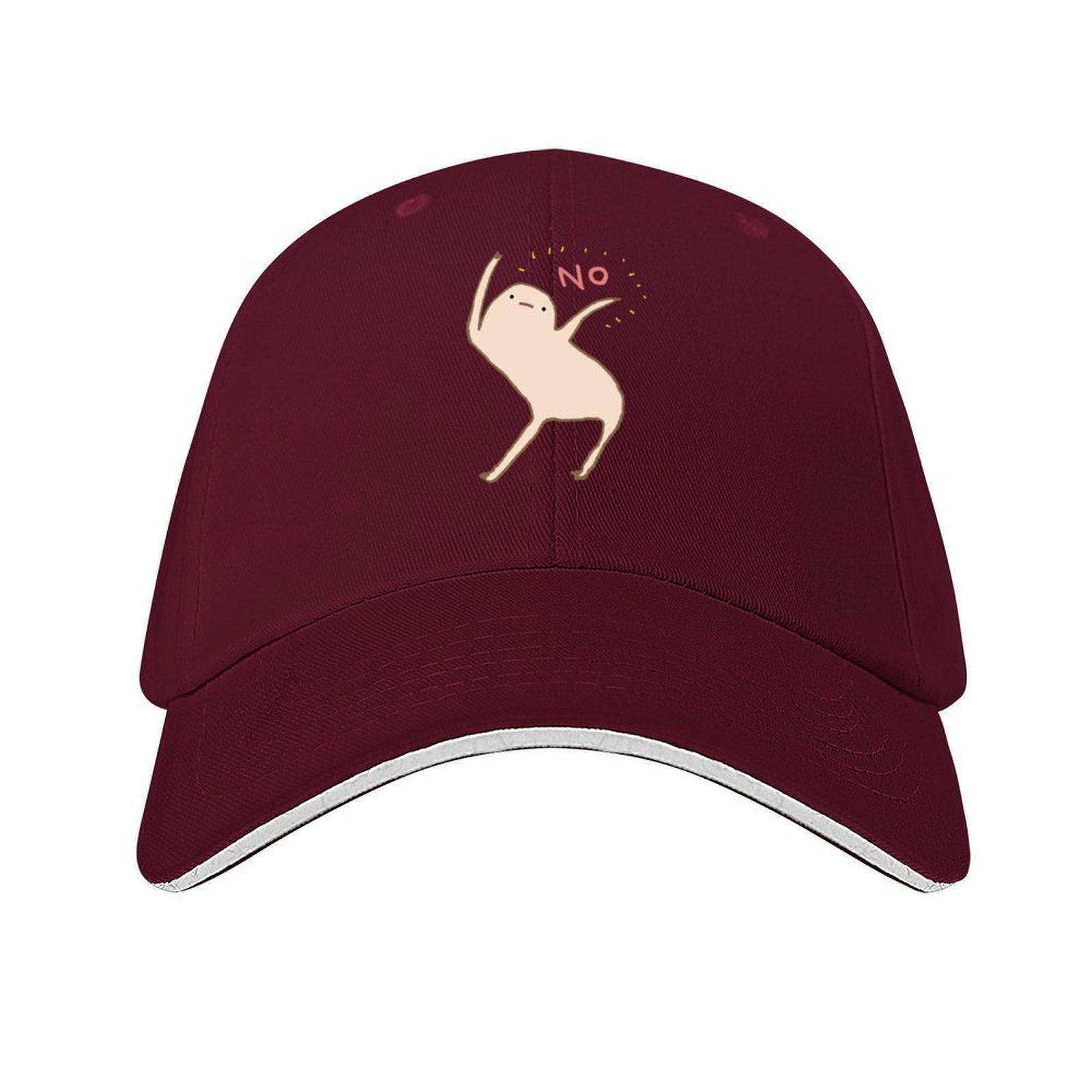 Honest Blob Says No Baseball Cap Luxury Unisex cap Military Cap Unisex hats for Unisex Visor Hats For Women Unisexs